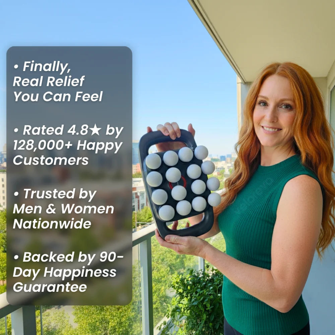 16-Head Deep Tissue Massage Gun