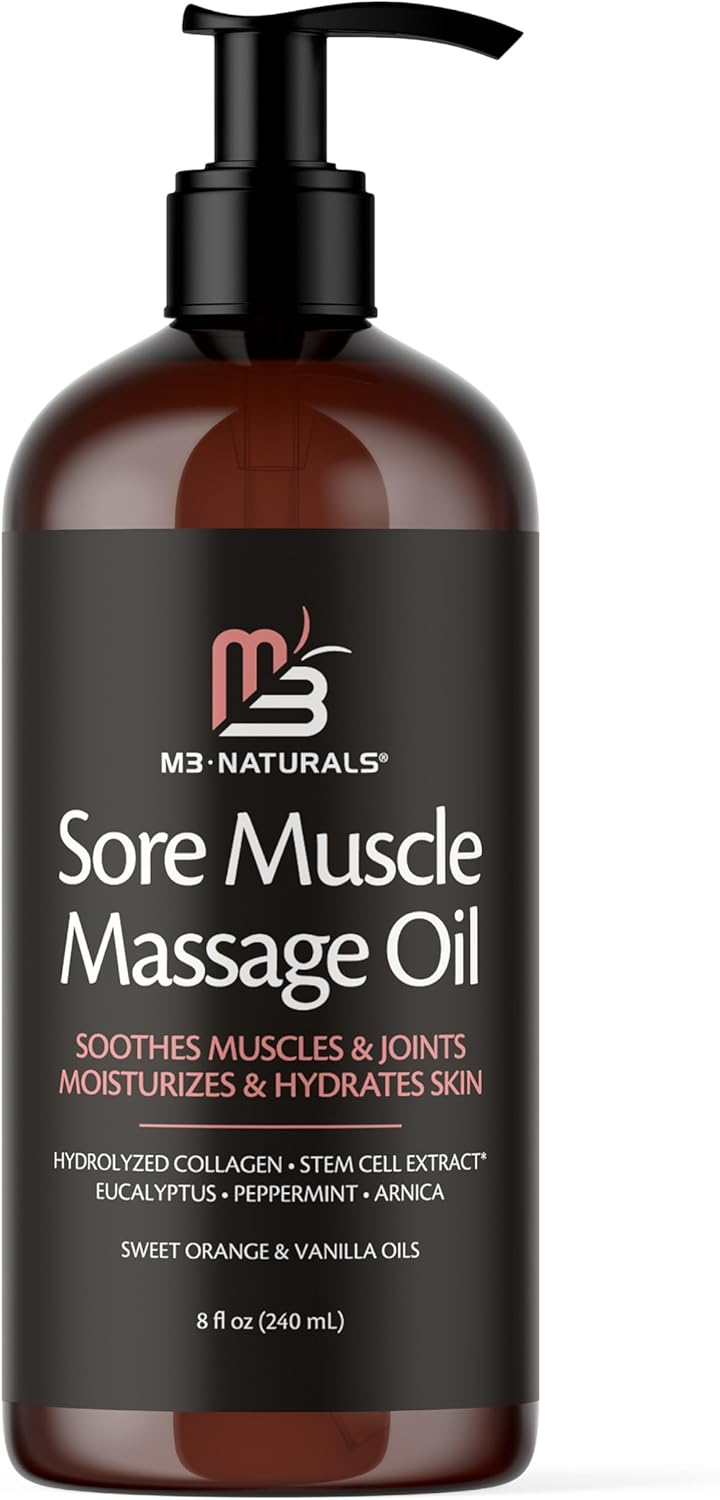 Sore Muscle Massage Oil