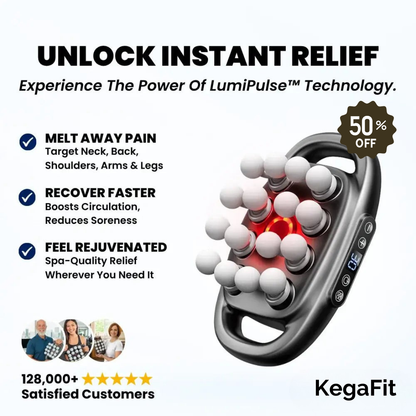 16-Head Deep Tissue Massage Gun